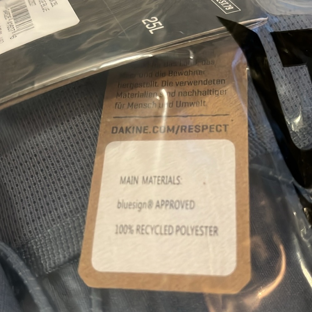 Dakine Vintage Blue Wndr Pack 25L/NWT - Picture 7 of 9